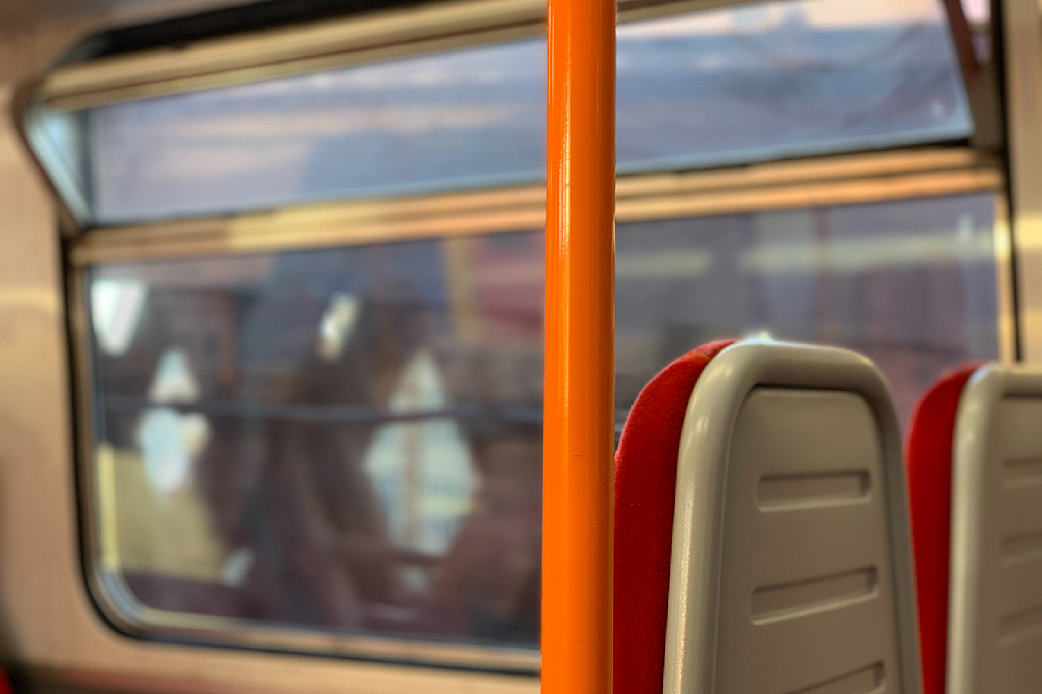 Bus or train seats