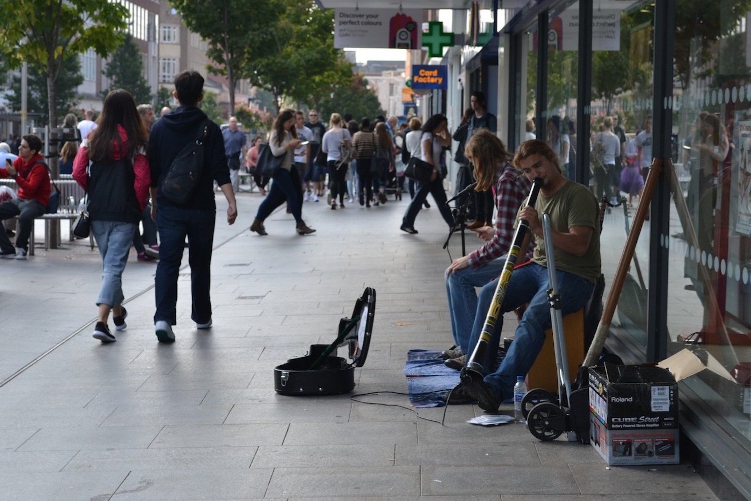 A high street