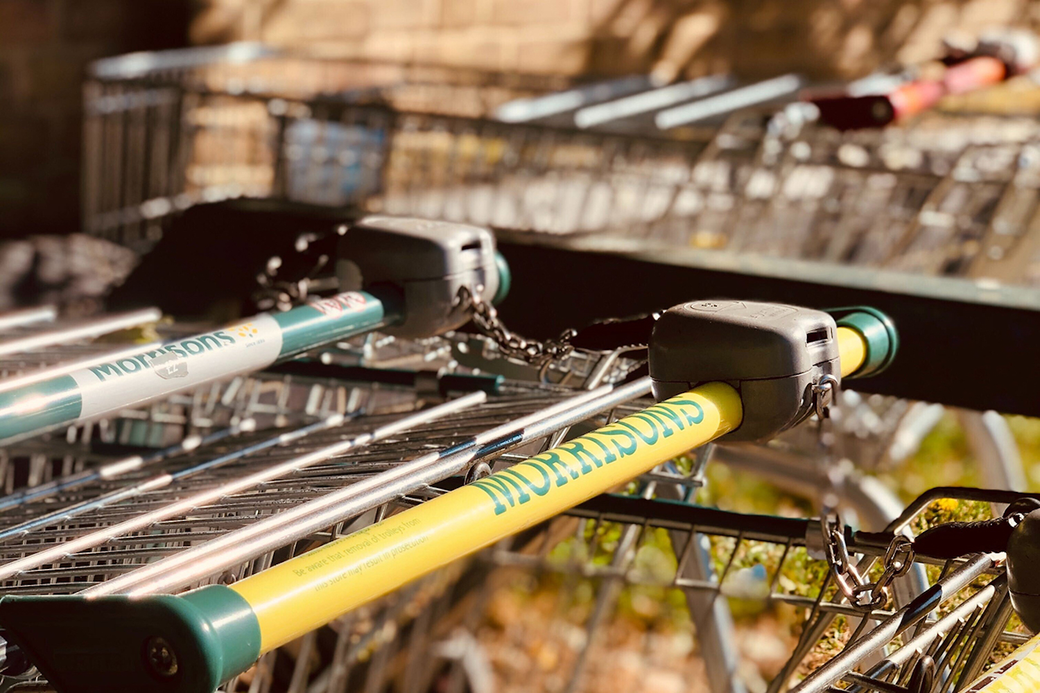 Supermarket trolleys